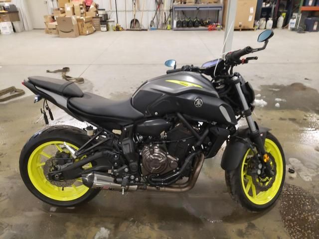 2018 Yamaha MT07