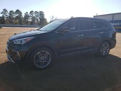 Vehiculos salvage en venta de Copart Longview, TX: 2017 Hyundai Santa FE SE Ultimate