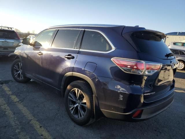 2016 Toyota Highlander XLE