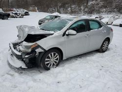 Salvage cars for sale from Copart Marlboro, NY: 2014 Toyota Corolla L