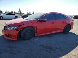 Salvage cars for sale at Rancho Cucamonga, CA auction: 2018 Honda Civic LX