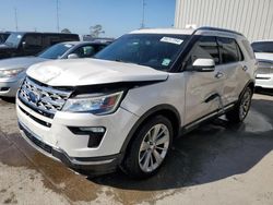 Salvage cars for sale at New Orleans, LA auction: 2019 Ford Explorer Limited