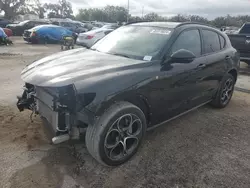 Salvage cars for sale at Riverview, FL auction: 2023 Alfa Romeo Stelvio TI