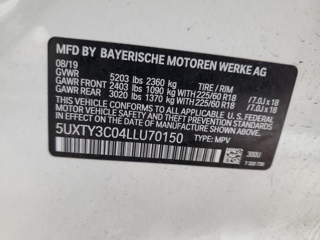 2020 BMW X3 SDRIVE30I