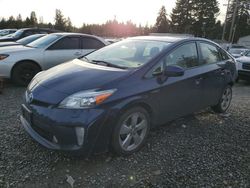 Salvage cars for sale at Graham, WA auction: 2014 Toyota Prius