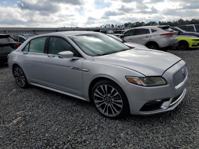 2018 Lincoln Continental Select