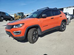 Salvage cars for sale at Riverview, FL auction: 2018 Jeep Compass Trailhawk