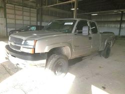 Chevrolet Silverado k2500 Heavy dut salvage cars for sale: 2004 Chevrolet Silverado K2500 Heavy Duty