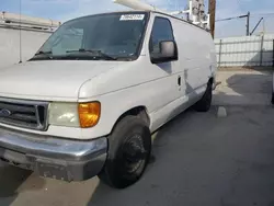 Salvage cars for sale from Copart Wilmington, CA: 2006 Ford Econoline E150 Van