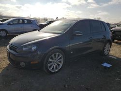 Salvage cars for sale at Kansas City, KS auction: 2012 Volkswagen Golf