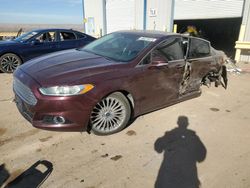 Salvage cars for sale at Albuquerque, NM auction: 2013 Ford Fusion Titanium