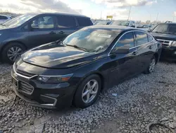 Salvage cars for sale at Cahokia Heights, IL auction: 2018 Chevrolet Malibu LS