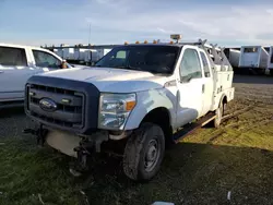 Salvage trucks for sale at Sacramento, CA auction: 2015 Ford F250 Super Duty