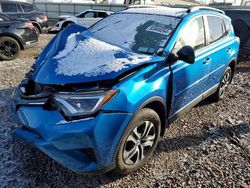 Salvage cars for sale from Copart Central Square, NY: 2018 Toyota Rav4 LE