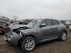 Salvage cars for sale at Des Moines, IA auction: 2013 Nissan Juke S