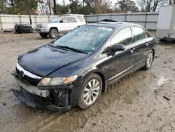 Salvage cars for sale at Hampton, VA auction: 2009 Honda Civic EX