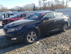 Salvage cars for sale at Augusta, GA auction: 2015 KIA Optima LX