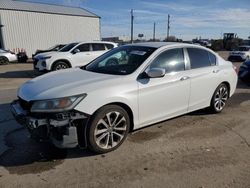 Salvage cars for sale at Nampa, ID auction: 2014 Honda Accord Sport