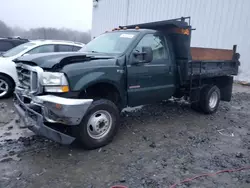 Salvage trucks for sale at Windsor, NJ auction: 2003 Ford F350 Super Duty