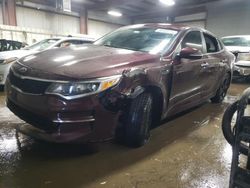 KIA Vehiculos salvage en venta: 2018 KIA Optima LX