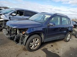 Salvage cars for sale at New Britain, CT auction: 2016 Volkswagen Tiguan S