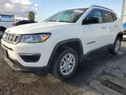 Jeep salvage cars for sale: 2020 Jeep Compass Sport