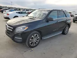 Salvage cars for sale at Wilmer, TX auction: 2016 Mercedes-Benz GLE 350