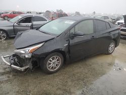 Salvage cars for sale at Antelope, CA auction: 2022 Toyota Prius LE