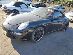 Salvage cars for sale at San Martin, CA auction: 2008 Porsche 911 Carrera S Cabriolet