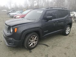 Salvage cars for sale at Waldorf, MD auction: 2017 Jeep Renegade Latitude