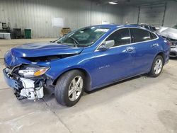 Salvage cars for sale at Franklin, WI auction: 2023 Chevrolet Malibu LS