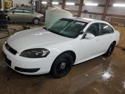 Salvage cars for sale at Pekin, IL auction: 2013 Chevrolet Impala Police