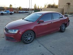 Volkswagen salvage cars for sale: 2017 Volkswagen Jetta S