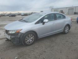 2012 Honda Civic LX en venta en Kansas City, KS