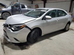 Salvage cars for sale from Copart Cleveland: 2015 Toyota Corolla L