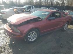 Salvage cars for sale at Waldorf, MD auction: 2007 Ford Mustang