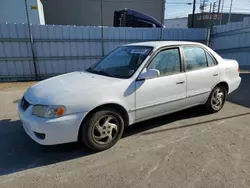 Toyota Corolla ce salvage cars for sale: 2002 Toyota Corolla CE