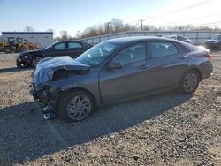 Salvage cars for sale at Hillsborough, NJ auction: 2024 Hyundai Elantra SEL