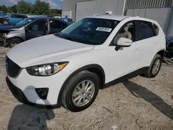 Salvage cars for sale at Apopka, FL auction: 2015 Mazda CX-5 Touring