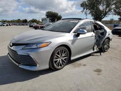 Salvage cars for sale at Orlando, FL auction: 2023 Toyota Camry XLE