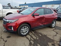 Salvage cars for sale at Woodhaven, MI auction: 2024 Chevrolet Equinox LT