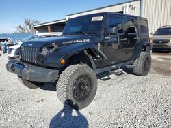 Salvage cars for sale at Riverview, FL auction: 2015 Jeep Wrangler Unlimited Sahara