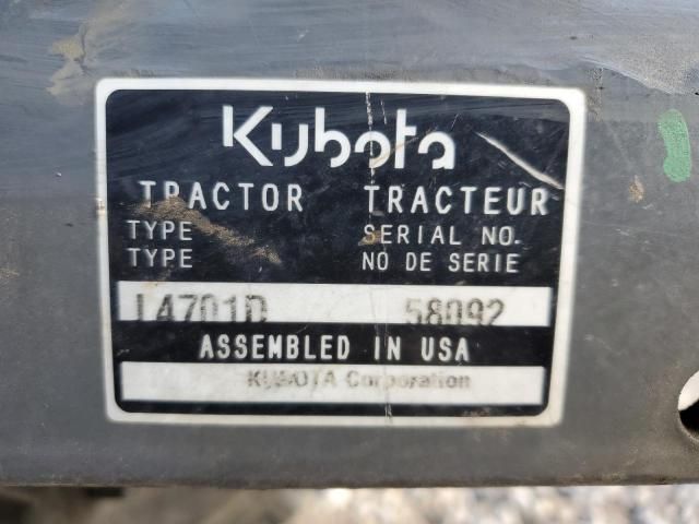 2017 Kubota Tractor