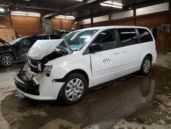 Dodge Vehiculos salvage en venta: 2017 Dodge Grand Caravan SE