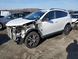 Salvage cars for sale at Assonet, MA auction: 2017 Toyota Rav4 LE