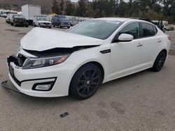 Salvage cars for sale at Van Nuys, CA auction: 2014 KIA Optima LX