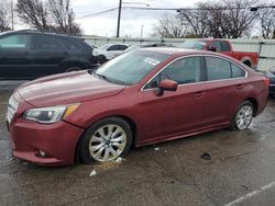 Salvage Cars with No Bids Yet For Sale at auction: 2016 Subaru Legacy 2.5I Premium