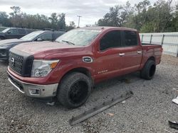 Nissan salvage cars for sale: 2017 Nissan Titan SV