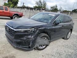 Salvage cars for sale at Opa Locka, FL auction: 2023 Honda CR-V EX