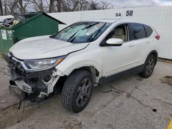 Salvage SUVs for sale at auction: 2017 Honda CR-V EXL